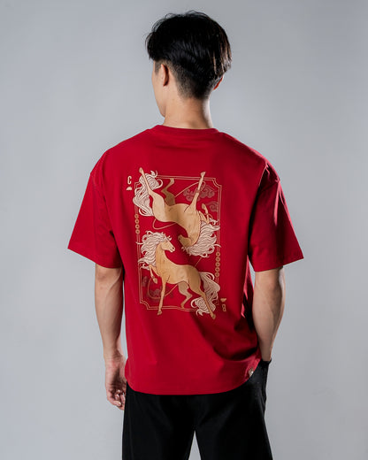 Year of Horse- Red