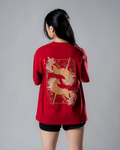 Year of Horse- Red