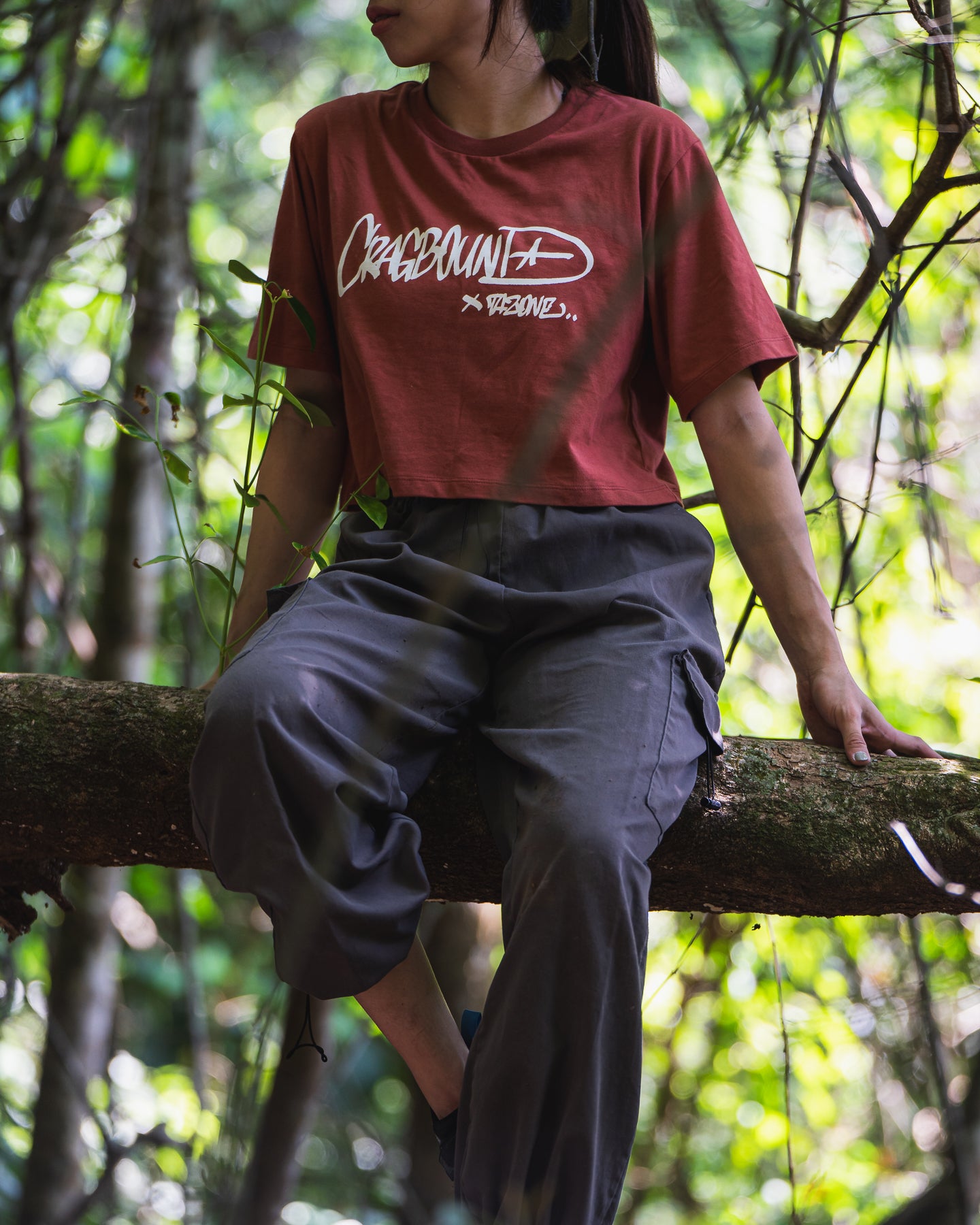 TAZ x Cragbound Crop Top