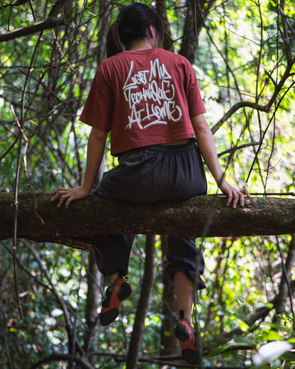 TAZ x Cragbound Crop Top