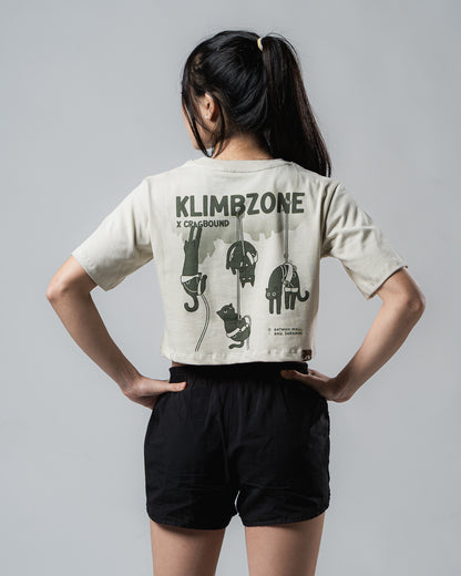 Klimbzone x Cragbound V2.0- Crop Top