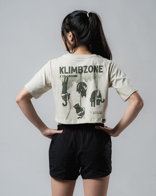 Klimbzone x Cragbound V2.0- Crop Top