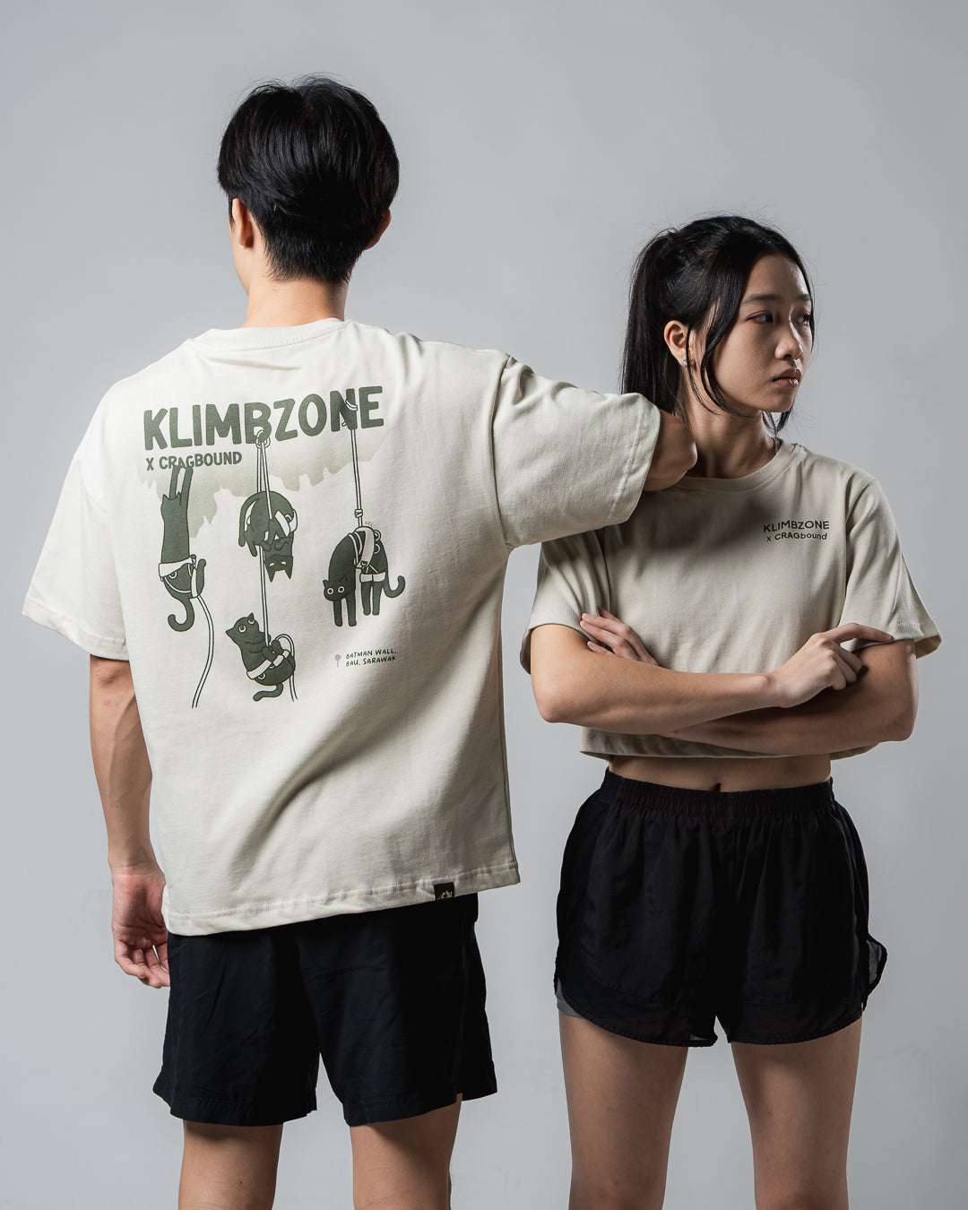Klimbzone x Cragbound V2.0- Crop Top