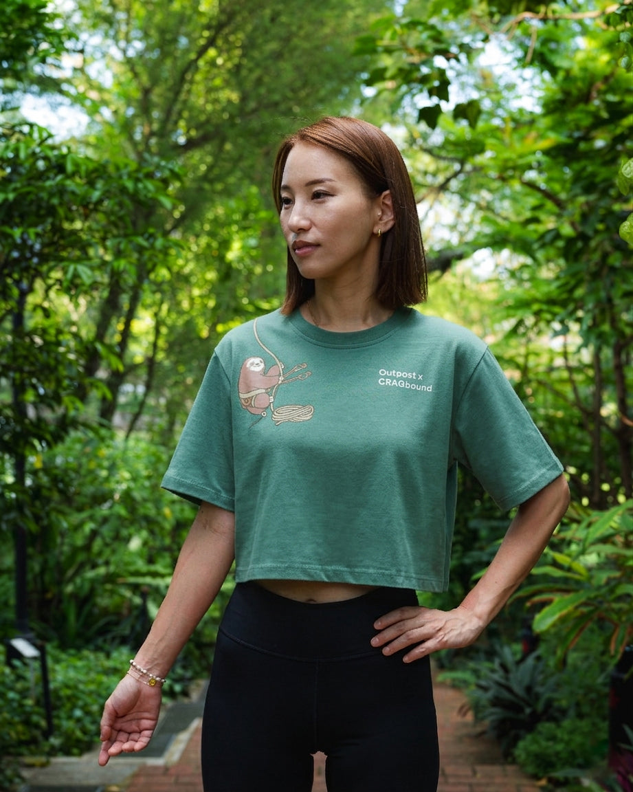 Outpost X Cragbound 2nd Pitch Crop Top