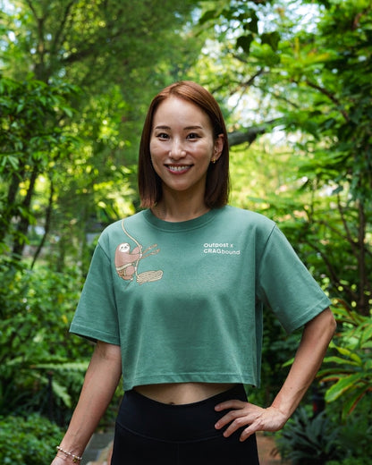 Outpost X Cragbound 2nd Pitch Crop Top